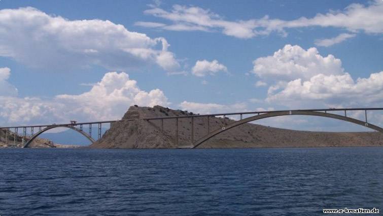 Die Brücke auf die Insel Krk