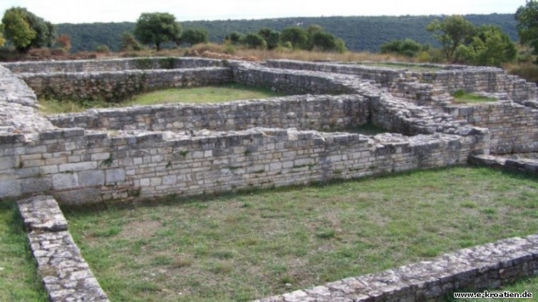 Vizace Nesaktium urhistorische Siedlung