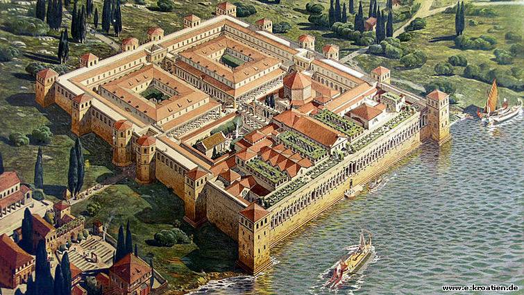 Der Palast des Diokletian